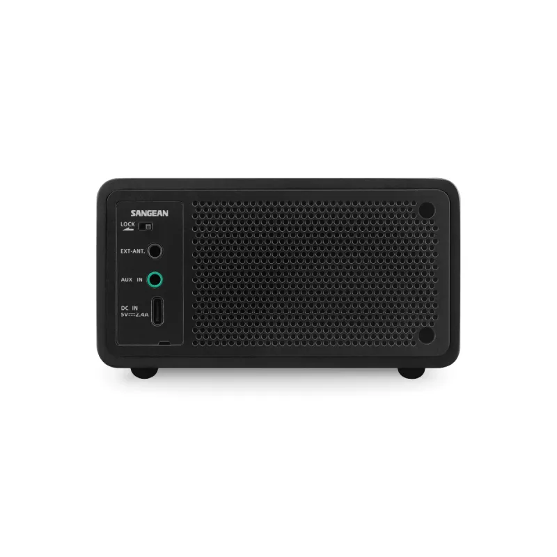 Sangean DDR-7X Rádio portátil DAB+ e FM com Bluetooth, preto