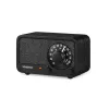 Sangean WR-8 Rádio FM com caixa de madeira maciça, Midnight Oak