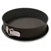 NEWILL Forma de bolo de mola Ø24x7,6 cm preta revestimento antiaderente aço carbono