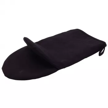 Luva de forno resistente ao calor ASI COLLECTION com cara de pato 14x30cm preta