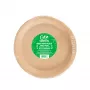 Pratos de papel kraft GOGREEN Go Green Ø22cm 20 unidades