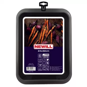Assadeira NEWILL 22x28x4,7 cm preta