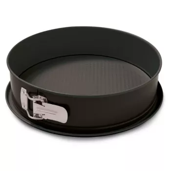 NEWILL forma de mola Ø26x7,6cm preta revestimento antiaderente aço carbono