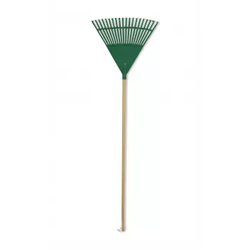 HORTUS ancinho de folhas com cabo verde 45 cm (20 dentes)