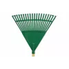 HORTUS ancinho de folhas com cabo verde 45 cm (20 dentes)