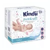 Kindii Pure & Soft resguardos 60x60 cm, pack de 10, resguardos descartáveis impermeáveis, branco