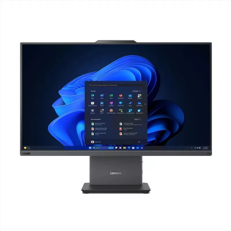 Lenovo ThinkCentre neo 50a G5 27 polegadas FHD Touch All-in-One PC, Intel Core i5-13420H, 16GB DDR5, 512GB SSD, Windows 11 Pro, Luna Grey