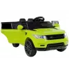 PETMEX HL1638 veículo infantil elétrico verde com luzes LED, leitor MP3, comando à distância