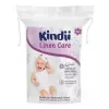 Kindii Linen Care discos de algodão para bebés, hipoalergénicos, testados dermatologicamente, 50 unidades