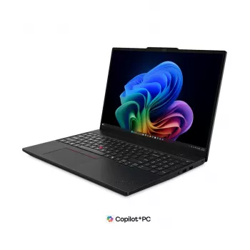 Lenovo ThinkPad T16 G5 Ultra 5 325 16,0 polegadas WUXGA IPS 400 nits Anti-Glare 32GB LPDDR5X-6800 512GB SSD Gráfica Intel 75Wh Câmara 5MP+IR Windows 11 Pro Preto 3J no local + Mochila ThinkPad Essential Plus 16