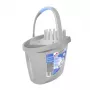 YORK BACTERIA STOP balde com botão de pressão 12 L cinzento