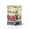NATURAL vaca com caça e abóbora - comida húmida para cães - 800g
