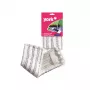 YORK pano de microfibra de substituição para Smart Flat Mop 45x15cm cinzento/branco
