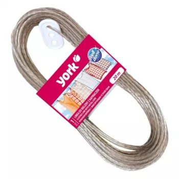 YORK estendal com núcleo metálico 20 m branco