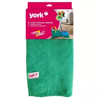 YORK PowerCollect pano de limpeza de chão de microfibra 50x60 cm azul