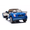 LEAN CARS carro elétrico infantil a bateria Bentley Mulsanne azul pintado 12V para conduzir