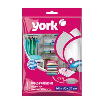 YORK sacos de armazenamento a vácuo 100x80x32cm