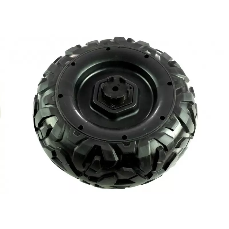 LEAN CARS roda EVA para XMX Buggy – 250 mm roda de substituição, preto