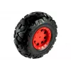 LEAN CARS roda EVA para XMX Buggy – 250 mm roda de substituição, preto