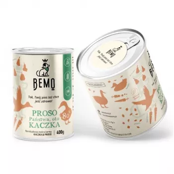 BEMO Proso Państwa oto Kaczka Mono - comida húmida para cães - pato - 400g