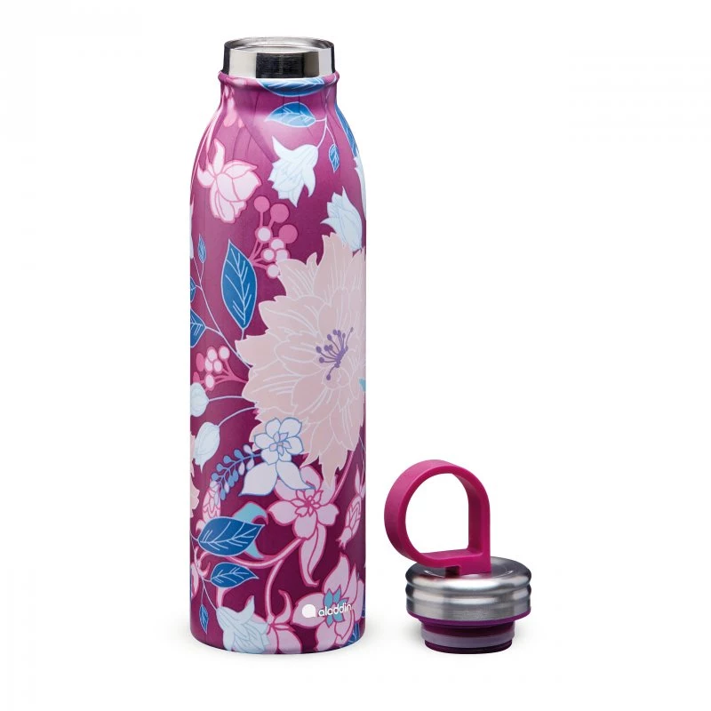 Garrafa térmica Aladdin X Naito Chilled Thermavac 0,55L aço inoxidável - Dahlia Berry