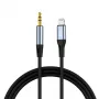 Cabo de áudio VIPFAN L05 Lightning para 3,5 mm AUX, 1 m, cinzento