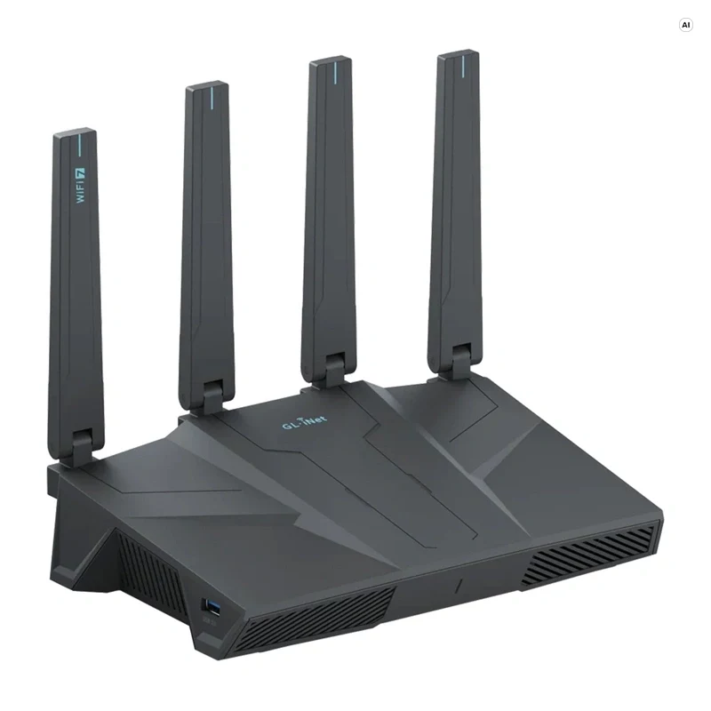 Router VPN GL.iNet GL-BE6500 Wi-Fi 7 tri-band 2,5G multi-gigabit