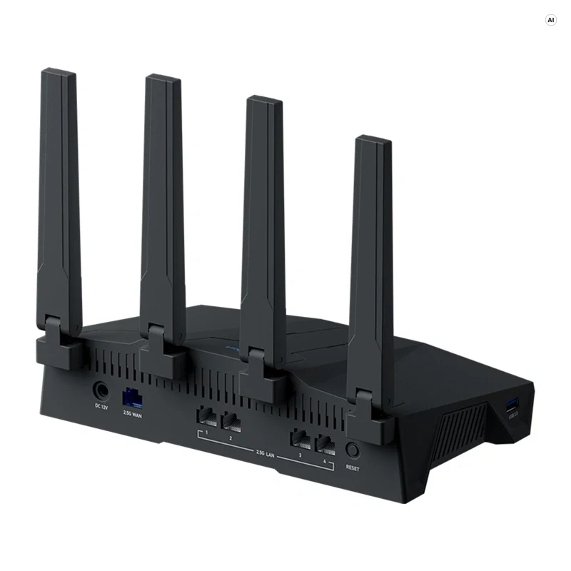 Router VPN GL.iNet GL-BE6500 Wi-Fi 7 tri-band 2,5G multi-gigabit