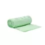 Sacos de resíduos orgânicos compostáveis BioBag 30L, 25 por rolo, 50x60 cm, 12 mícrons, verde