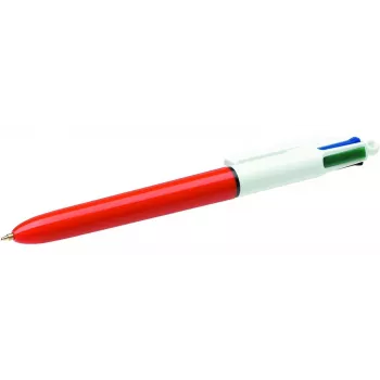 BIC 4 Colours Original esferográfica de pressão com mecanismo retrátil, 0,30 mm, azul/vermelho/verde/preto (982867)