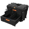 KETER DIY ROC Pro Gear 2 gavetas unidade XL caixa de ferramentas com 2 gavetas 56,5x37,5x41,3cm