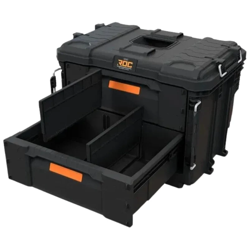 KETER DIY ROC Pro Gear 2 gavetas unidade XL caixa de ferramentas com 2 gavetas 56,5x37,5x41,3cm
