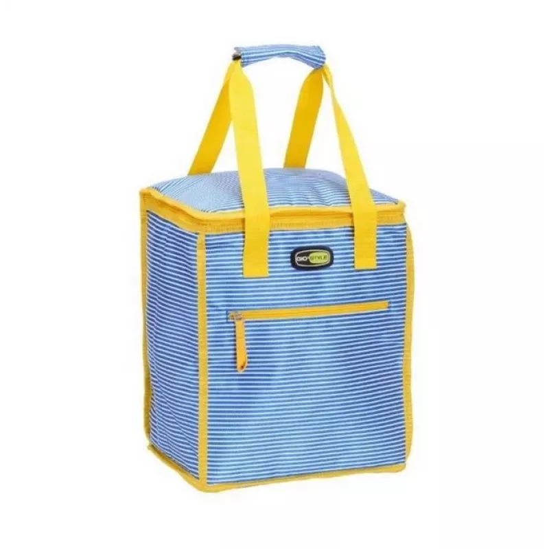 Bolsa térmica Giostyle Coller Beach Bucket, 10L, sortida (vermelho/azul/amarelo)