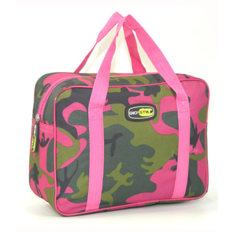 Bolsa térmica GIOSTYLE Camouflage 12L, várias cores (fúcsia/azul/amarelo/branco)