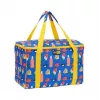 Bolsa térmica GIOSTYLE Evo Square sortida, verde/vermelho/azul com decoração, 15 L