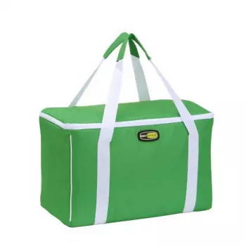 Bolsa térmica GIOSTYLE Evo Square sortida, verde/vermelho/azul com decoração, 15 L