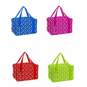 Bolsa térmica GIOSTYLE Stars 24, sortida, vermelho/verde/azul/rosa