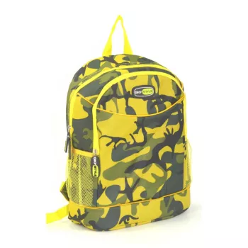 Mochila térmica GIOSTYLE Camouflage, sortida fúcsia/azul/amarelo/branco