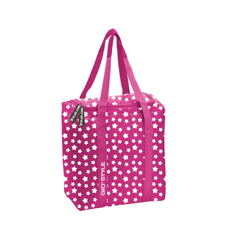 Bolsa térmica GIOSTYLE Stars 28 sortida vermelho/verde/azul/rosa