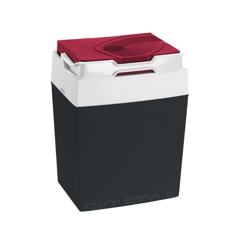 Caixa térmica elétrica GIOSTYLE Brio 30 / 12V cinzento-escuro-vermelho/azul