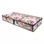 Caixa de arrumação de roupa ORDINETT 107x50x15 cm Floral Beauty
