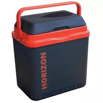 Caixa térmica e de aquecimento GIOSTYLE Horizon M 12/230V 20L caixa térmica termoelétrica cinzento-escuro/vermelho