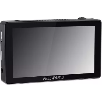 Monitor FEELWORLD LUT5 5,5 polegadas 3000nit ecrã tátil 3D LUT 4K HDMI on-camera