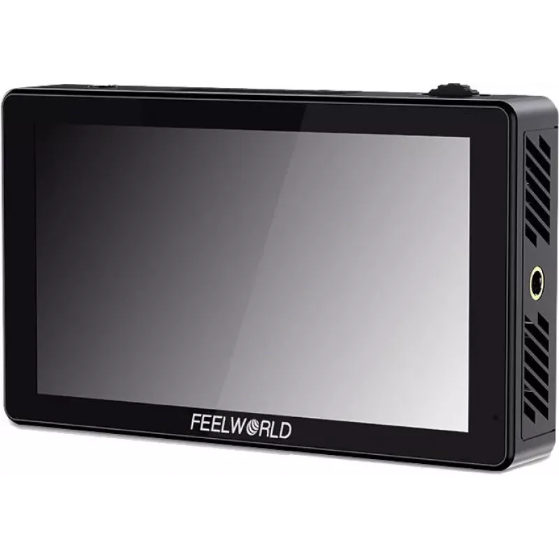 Monitor FEELWORLD LUT5 5,5 polegadas 3000nit ecrã tátil 3D LUT 4K HDMI on-camera