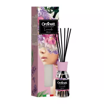 Difusor de aroma ORDINETT com varetas 125ml lavanda