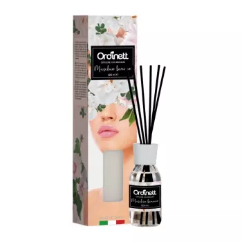 Difusor de aroma ORDINETT com varetas 125ml Talk – Puro Talco Reed Diffuser