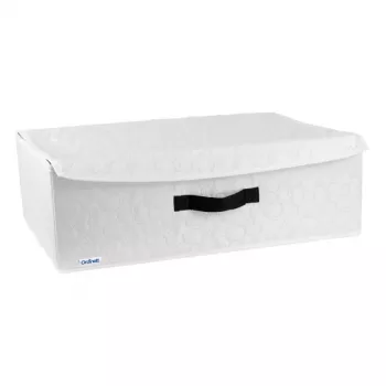Caixa de roupa ORDINETT L 45x38x18cm algodão