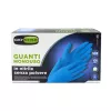 Luvas descartáveis de nitrilo GIOSTYLE, sem pó, azul, tamanho M, 100 unid.