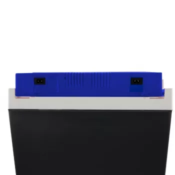 Arca térmica elétrica GIOSTYLE Brio 26 12/230V 26L cinzento-escuro com detalhes vermelho/azul