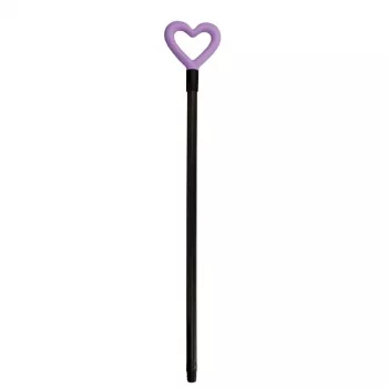 Cabo de escova GIOSTYLE Love 131,2 cm sortido, verde-limão/azul-claro/laranja/lilás